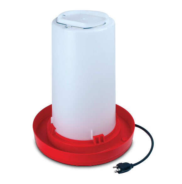 Heated 3 Gallon Poultry Water Fount