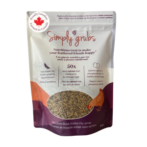 Simply Grubs - Black Soldier Fly Larvae