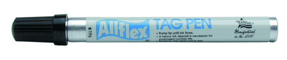 Allflex Fine/Broad Tipped Black Pen