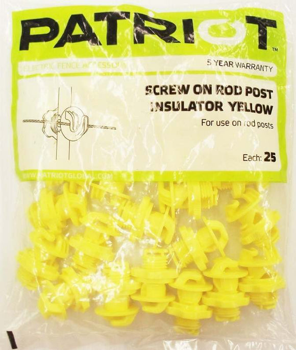 Rod Post Insulator - 25pkg